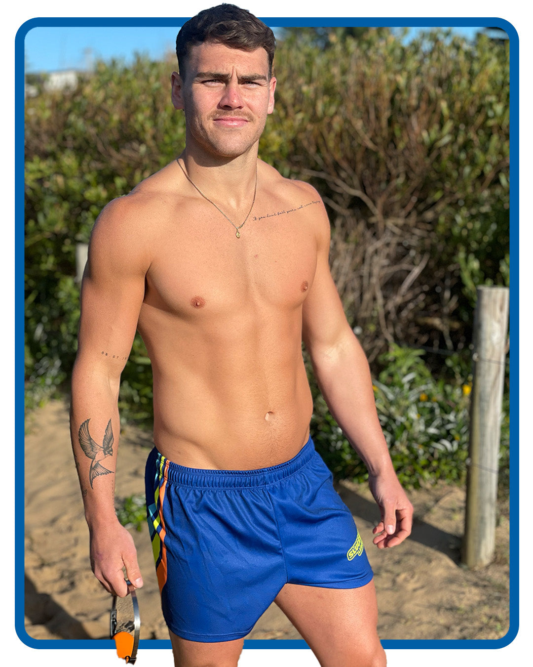 FOOTY SHORTS - BRIGHT AF