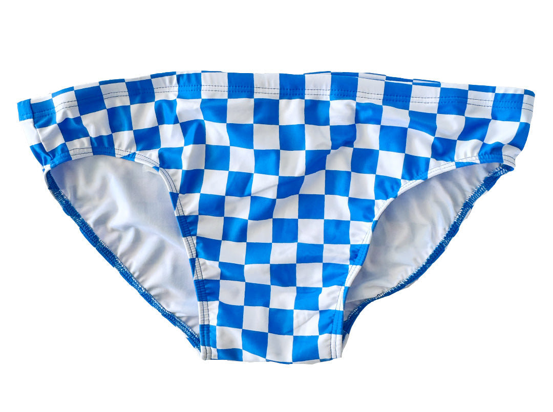 DEETEES - BLEU CHECKERS
